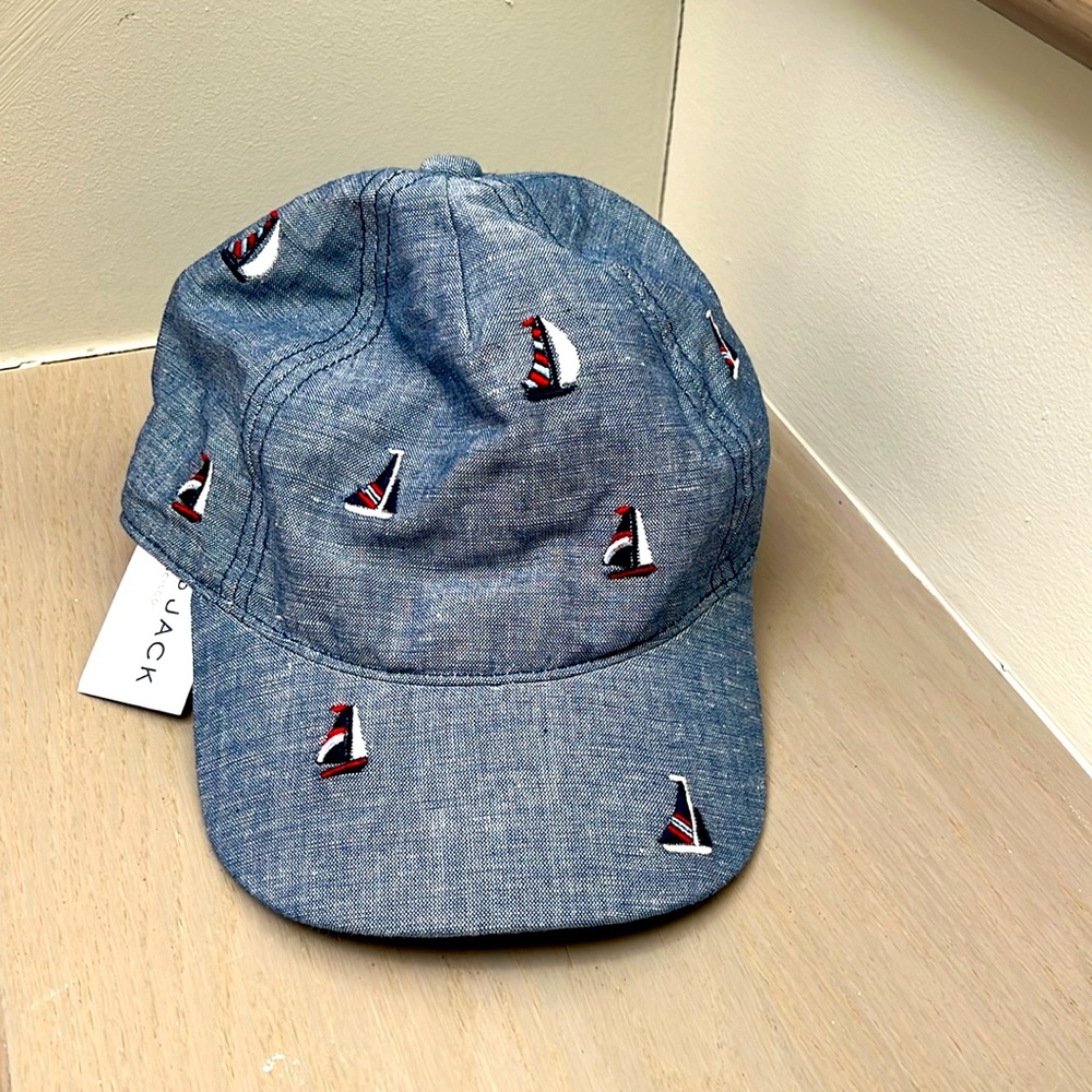 Janie and Jack, boys size 4/5 nautical baseball cap hat